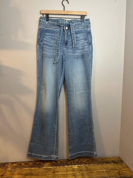 White House Black Market Denim - White House Black Market Extra High Rise Trouser Everyday Soft Womens Size 6